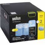 Braun - CCR 6+2 Rasierer-Reinigungsstation Nachf�llkartuschen 6+2-Promopack (241595)