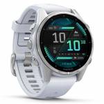 Garmin - Garmin fenix 8 (43mm) steinwei�/silber