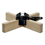 Krinner - Kopenhagen Schwarz 2,5 m / 12 cm Christbaumst�nder
