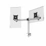 Durable Monitorhalterung F�r 2 Monitore Tischklemme Sil 8