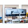 Durable Monitorhalterung F�r 2 Monitore Tischklemme Sil 1