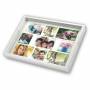 Zep - Photo Tray White 45 x 35 cm Wooden Photo Tray 9 Images W006