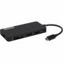 Lenovo - Lenovo GX90T77924 interface hub USB 3.2 Gen 1 (3.1 Gen 1) Type-C 5000 Mbit/s Grey