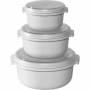 Emsa - MICRO FAMILY microwave pot, 3-piece starter set, can