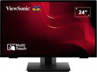 Viewsonic - TD2465 Signage-Display Interaktiver Flachbildschirm 61 cm (24 ) LED 250 cd/m� Full HD Schwarz Touchscreen (TD2465)