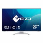 Eizo - EIZO FlexScan EV3240X-WT computer monitor 80 cm (31.5) 3840 x 2160 pixels 4K Ultra HD LCD White
