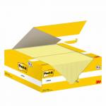 Post It - Cf18+6 Post-it/canary/38x51/100 Ff