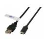 Efb - USB2.0 Anschlusskabel A-C,St.-St.,0.5m,schwarz,Premium