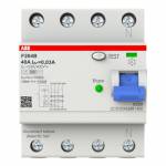 Abb Stotz S & j - Stotz S&J FI-Schutzschalter TypB 4P 40A,30mA,3kA,4TE F204B-40/0,03-4TE (2CSF204568R1400)