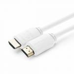 Microconnect - - Ultra High Speed - HDMI-Kabel mit Ethernet - HDMI m�nnlich zu HDMI m�nnlich - 10,0m - wei� - 4K Unterst�t