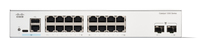 Cisco - Cisco Catalyst 1200-16T-2G Smart Switch, 16 Port GE, 2x1GE SFP, Limited Lifetime Protection (C1200-16T-2G)