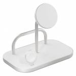 Zens - ZENS ZEDC29W/00 mobile device charger Headphones, Smartphone, Smartwatch Silver, White AC, USB Wireless charging Fast charging Indoor 